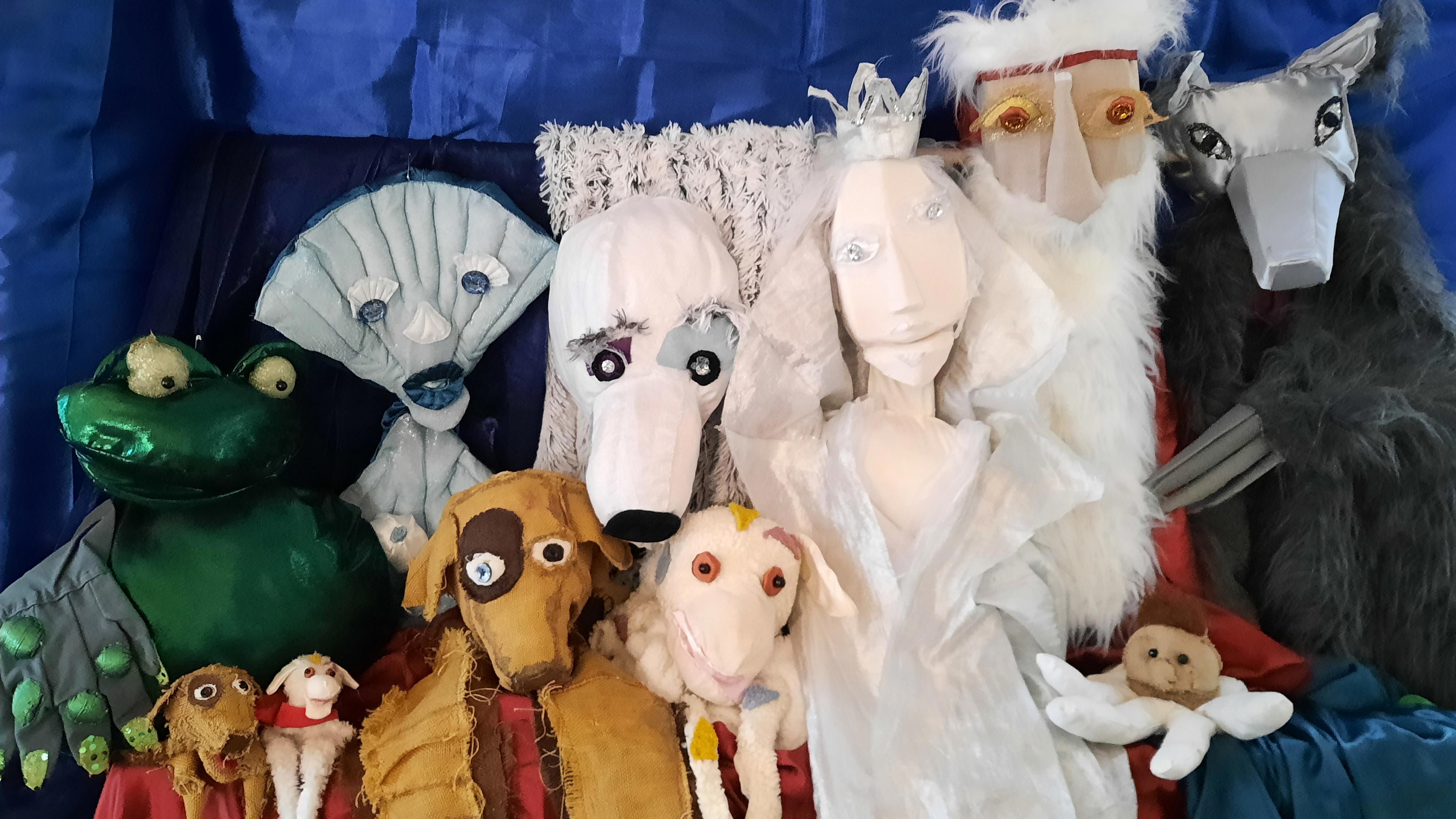 De poppen van Theater Compagnie Alice