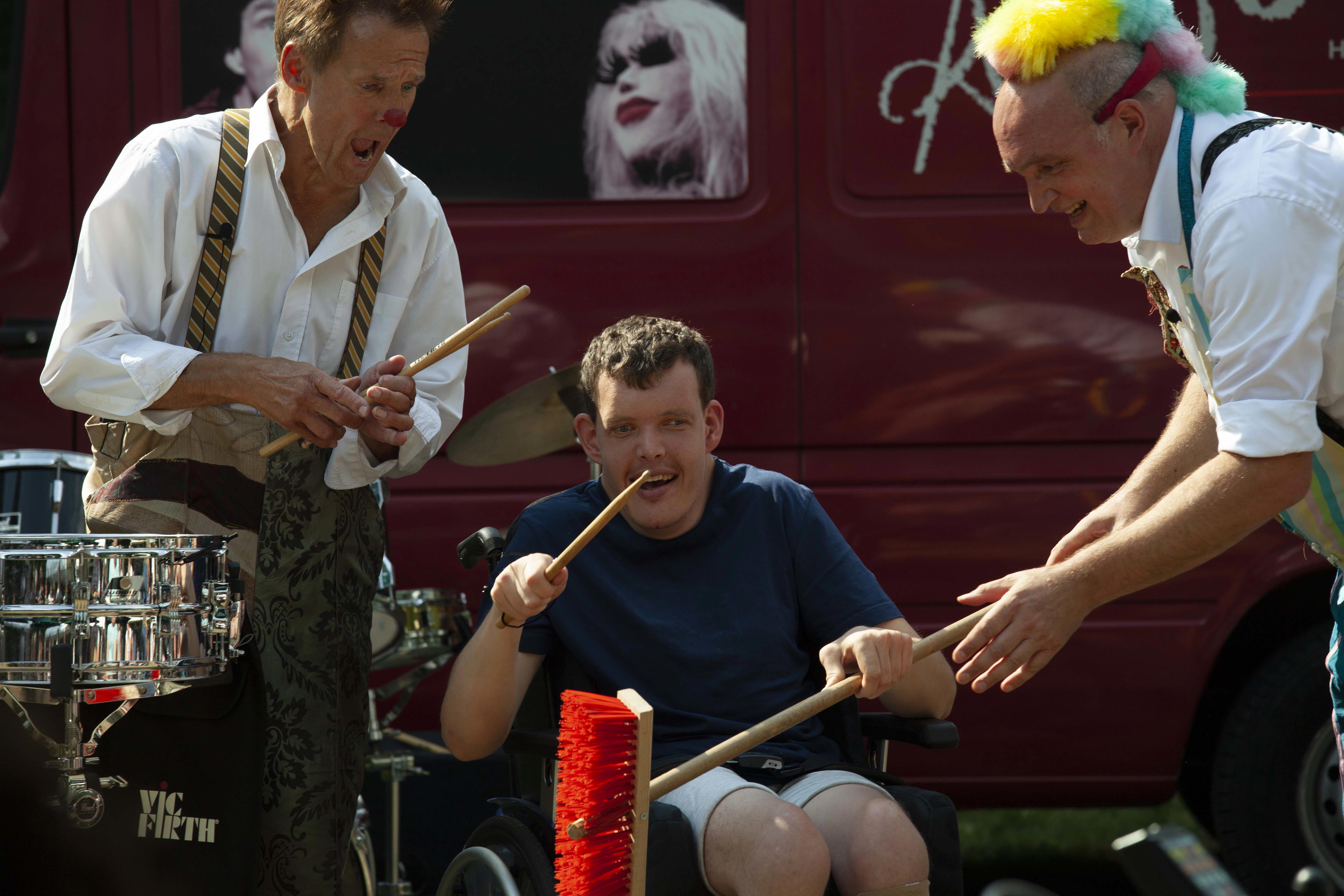 Overal zit muziek in, handicaps bestaan niet