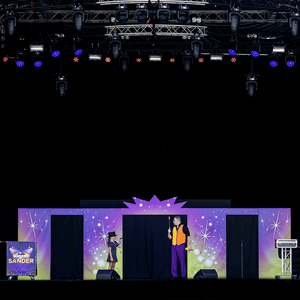 Kindershow Anders met Sander: Lachen Geblazen