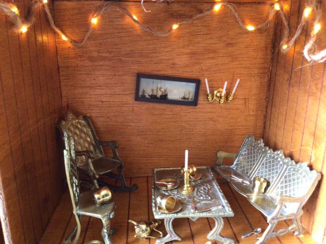 detail van het scheepswrak