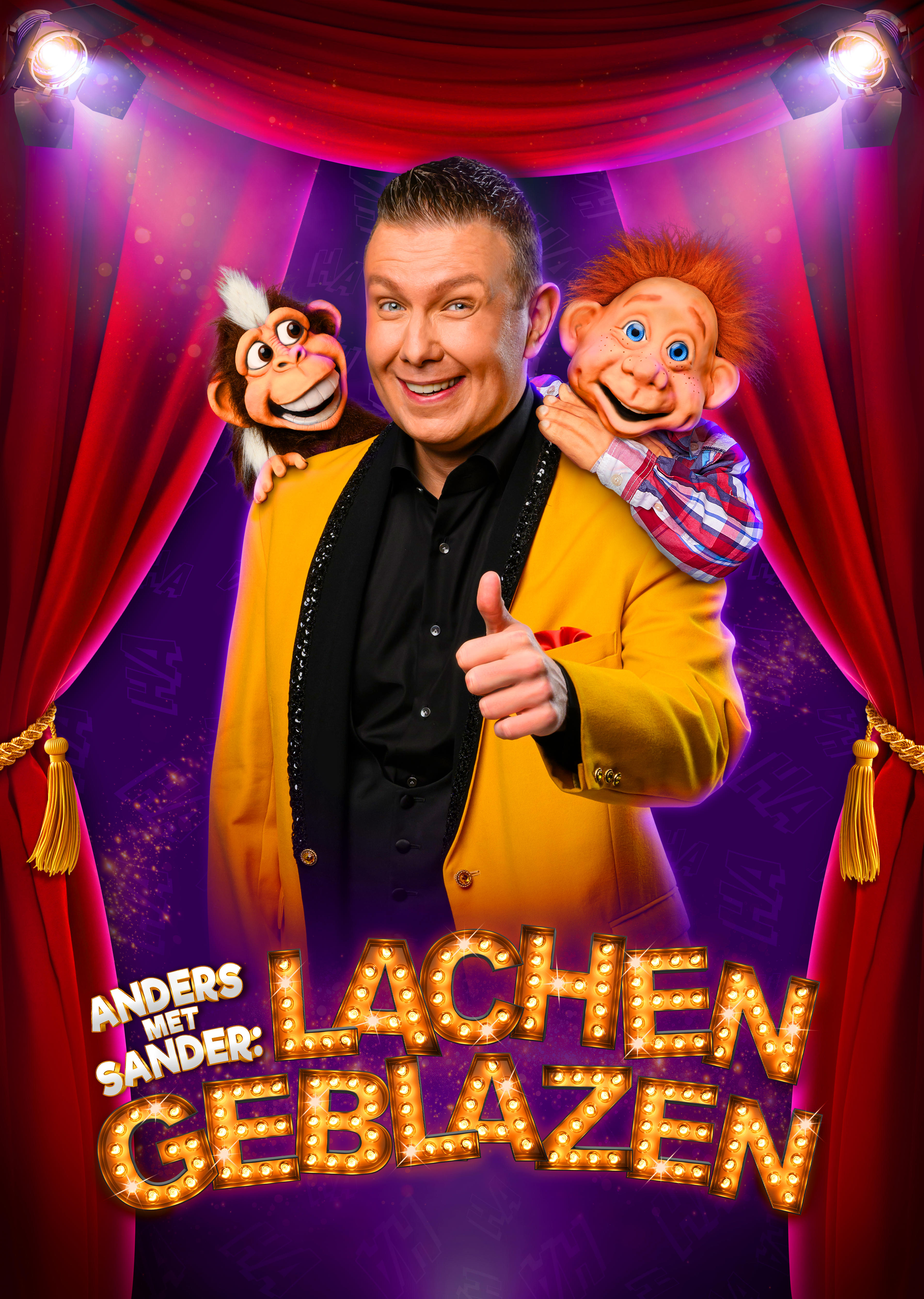 Kindershow Anders met Sander: Lachen Geblazen